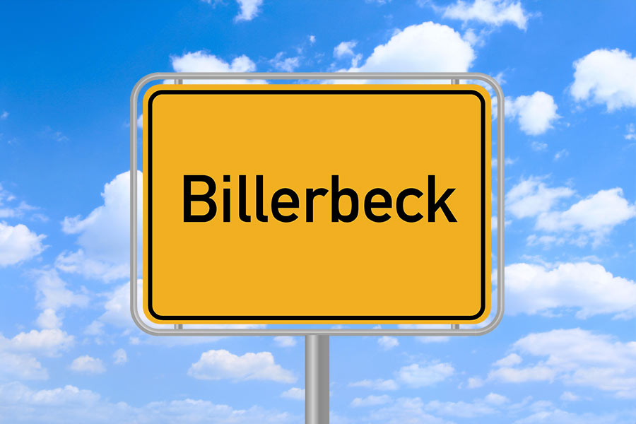 Teppichreinigung für Billerbeck und Umgebung Ortsschild Billerbeck